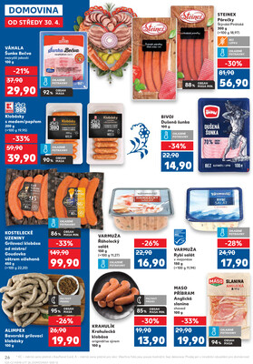 Kaufland 30.4. - 6.5. - Kaufland Praha Čestlice