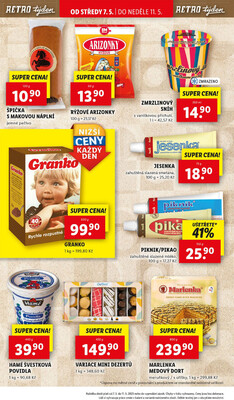 Lidl Středa od 7.5. do 11.5.2025