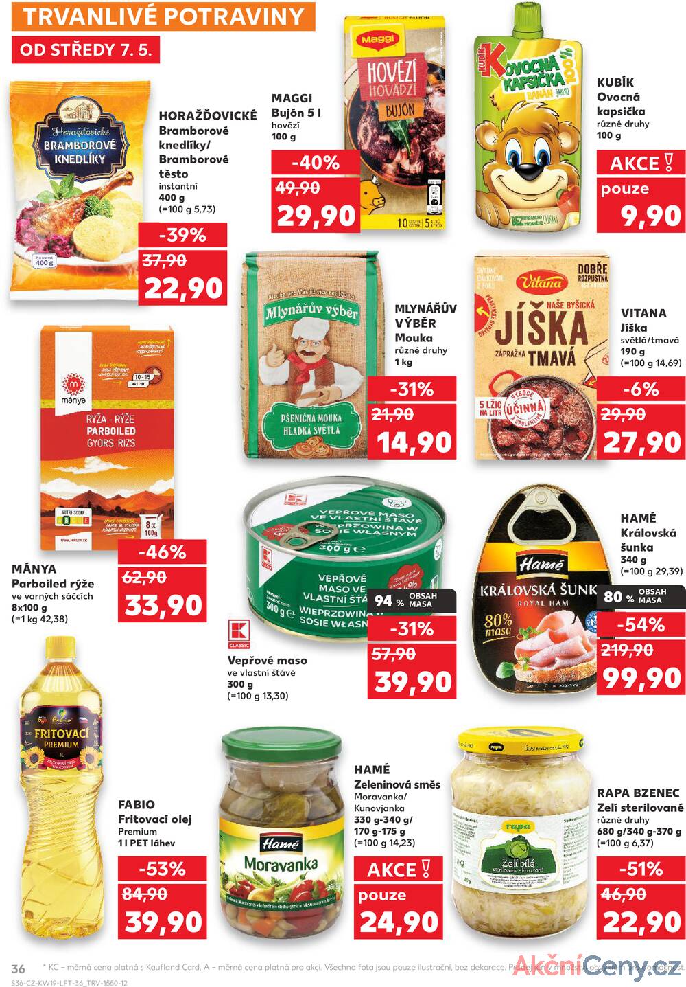 Leták Kaufland - Kaufland 7.5. - 13.5. - Kaufland - Příbram - strana 36