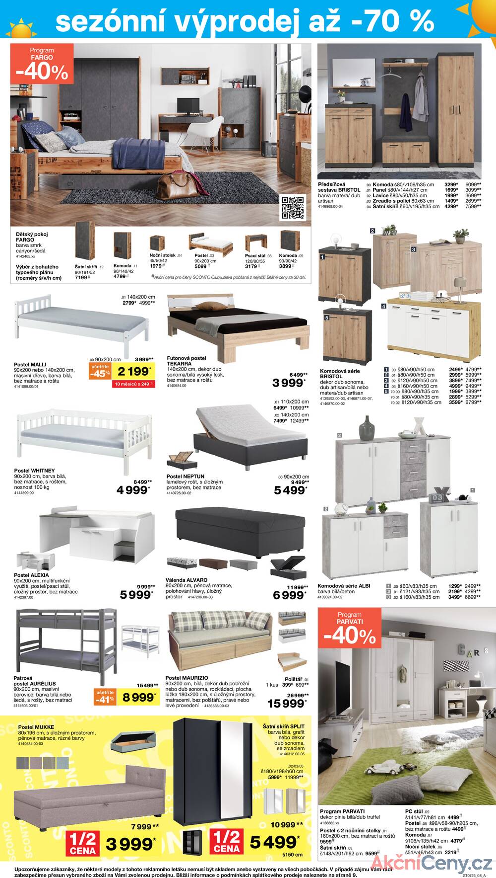 Leták SCONTO Nábytek - Sconto nábytek od 14.5. do 17.6.2025 - strana 8 Leták SCONTO Nábytek - Sconto nábytek od 14.5. do 17.6.2025 - strana 8