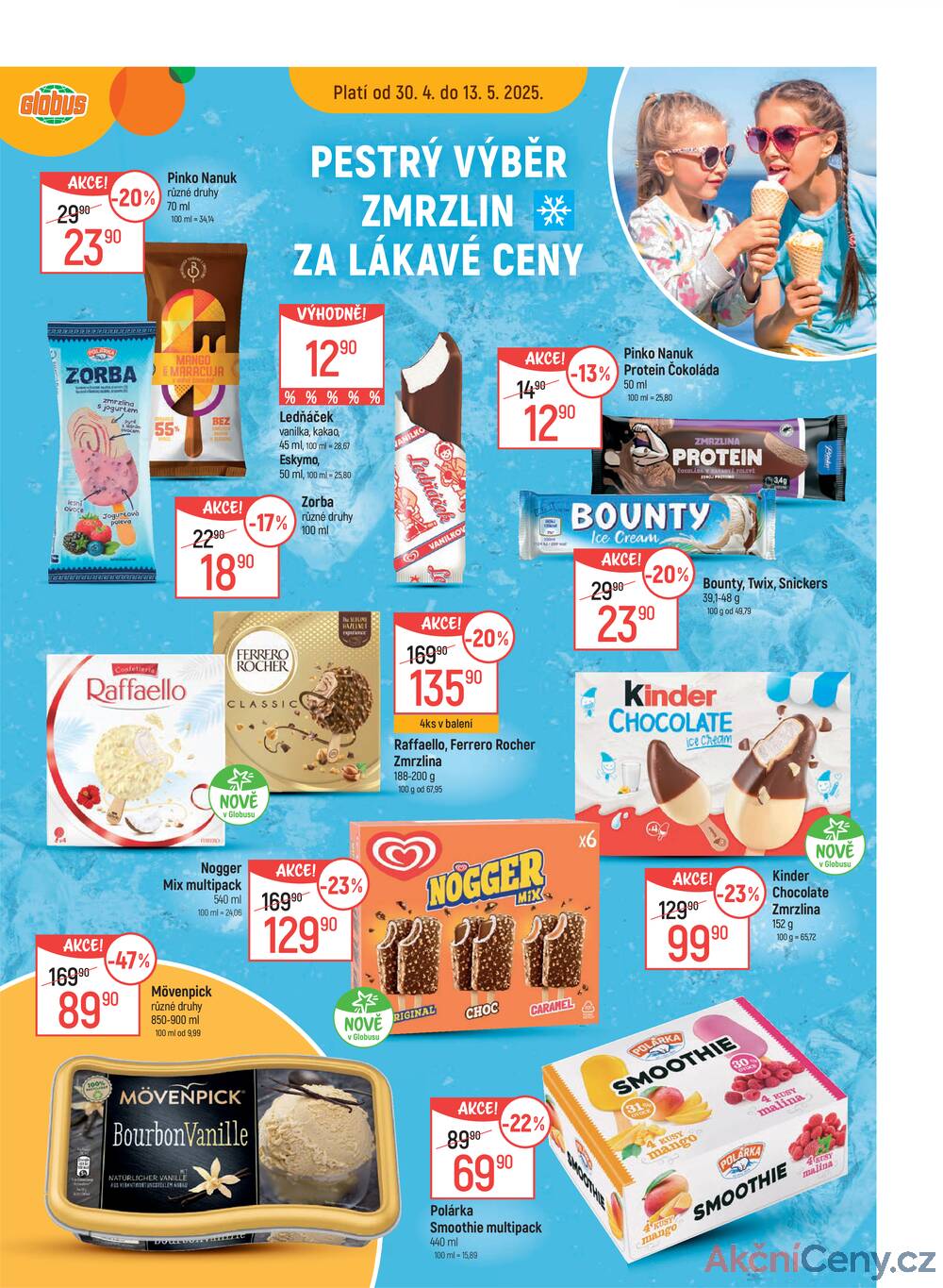 Leták Globus - Akční leták Globus 7.5. - 13.5.2025 - Globus Praha - Centrum Černý Most - strana 16