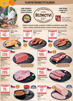 Akční leták Globus 7.5. - 13.5.2025 - Globus Ostrava