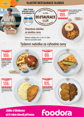 Akční leták Globus 7.5. - 13.5.2025 - Globus Pardubice