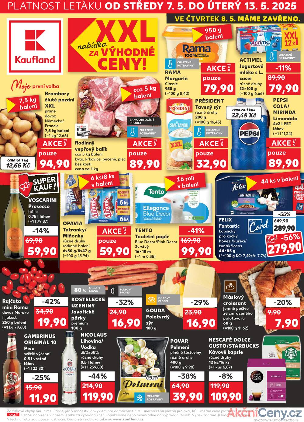 Leták Kaufland - Kaufland 7.5. - 13.5. - Kaufland Turnov Sobotecká - strana 1