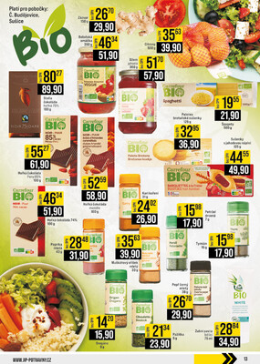 JIP Cash & Carry České Budějovice, Most, Náchod, Polička, Sušice a Svoboda nad Úpou od 7.5. do 13.5.2025