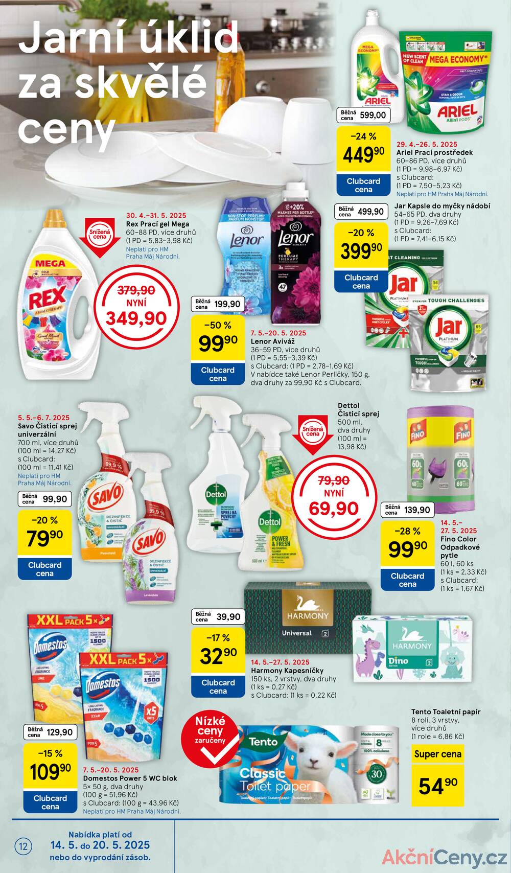 Leták Tesco - Tesco malé hypermarkety od 14.5. do 20.5.2025 - strana 12 Leták Tesco - Tesco malé hypermarkety od 14.5. do 20.5.2025 - strana 12