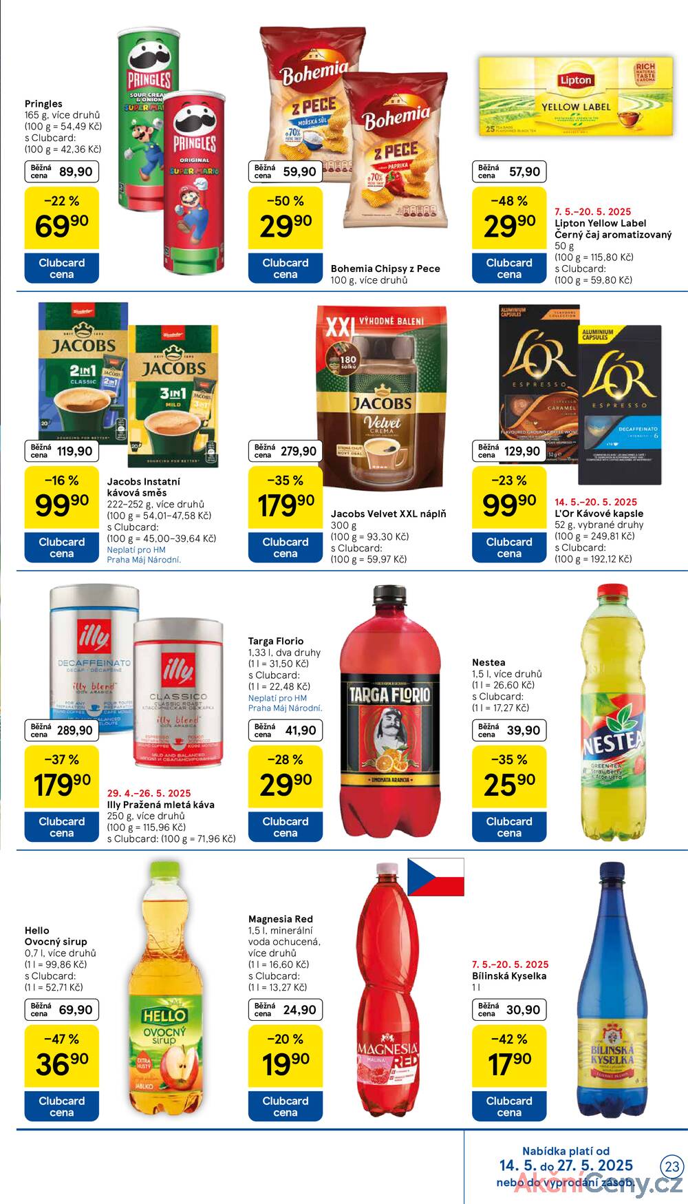 Leták Tesco - Tesco malé hypermarkety od 14.5. do 20.5.2025 - strana 23 Leták Tesco - Tesco malé hypermarkety od 14.5. do 20.5.2025 - strana 23