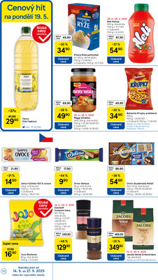 Tesco malé hypermarkety od 14.5. do 20.5.2025