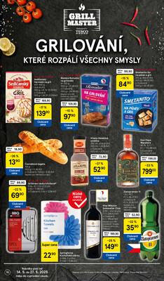 Tesco malé hypermarkety od 14.5. do 20.5.2025