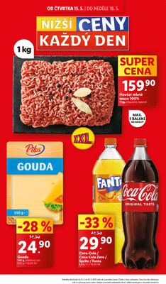 Lidl Čtvrtek od 15.5. do 18.5.2025