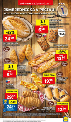 Lidl Čtvrtek od 15.5. do 18.5.2025