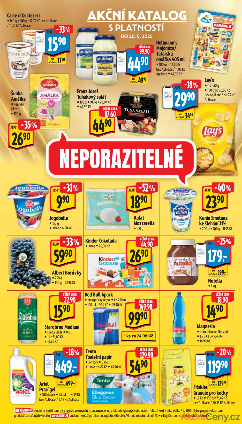 Leták Albert - Albert Supermarket Jihomoravský od 14.5. do 20.5.2025 - strana 39 Leták Albert - Albert Supermarket Jihomoravský od 14.5. do 20.5.2025 - strana 39