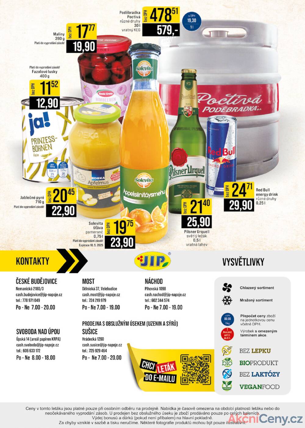 Leták JIP - JIP Cash & Carry České Budějovice, Most, Náchod, Polička, Sušice a Svoboda nad Úpou od 14.5. do 20.5.2025 - strana 28 Leták JIP - JIP Cash & Carry České Budějovice, Most, Náchod, Polička, Sušice a Svoboda nad Úpou od 14.5. do 20.5.2025 - strana 28