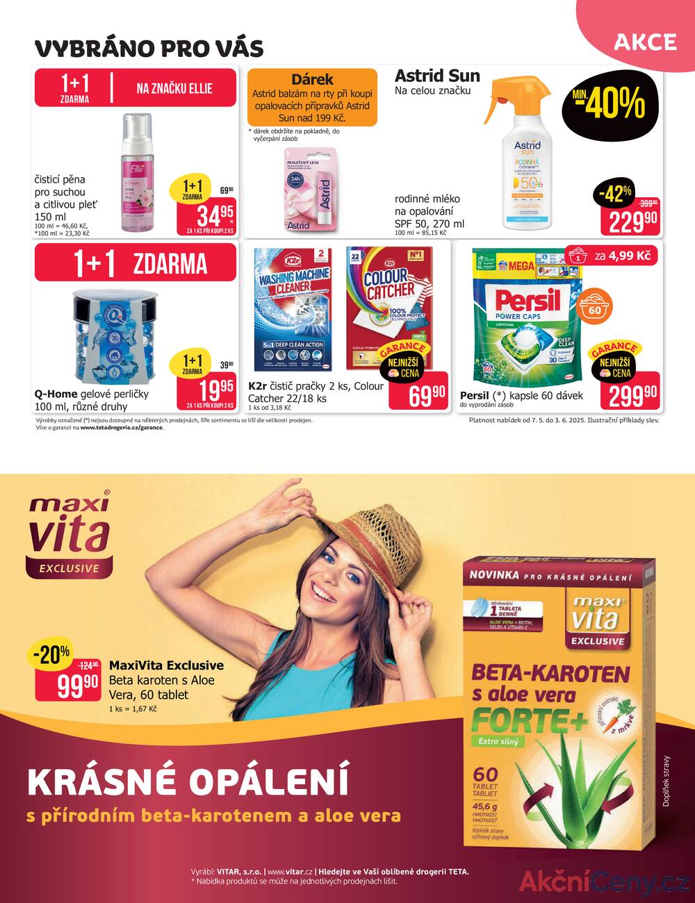 Leták Teta drogerie - Teta drogerie Magazín od 7.5. do 3.6.2025 - strana 4 Leták Teta drogerie - Teta drogerie Magazín od 7.5. do 3.6.2025 - strana 4