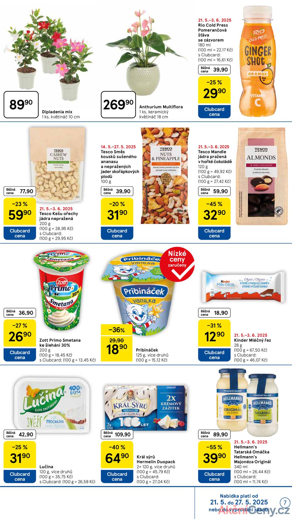 Leták Tesco - Tesco malé hypermarkety od 21.5. do 27.5.2025 - strana 7 Leták Tesco - Tesco malé hypermarkety od 21.5. do 27.5.2025 - strana 7