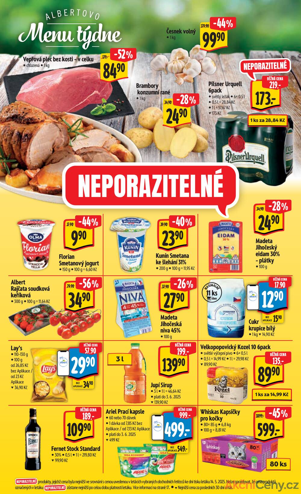 Leták Albert - Albert Hypermarket Jihomoravský od 21.5. do 27.5.2025 - strana 42 Leták Albert - Albert Hypermarket Jihomoravský od 21.5. do 27.5.2025 - strana 42