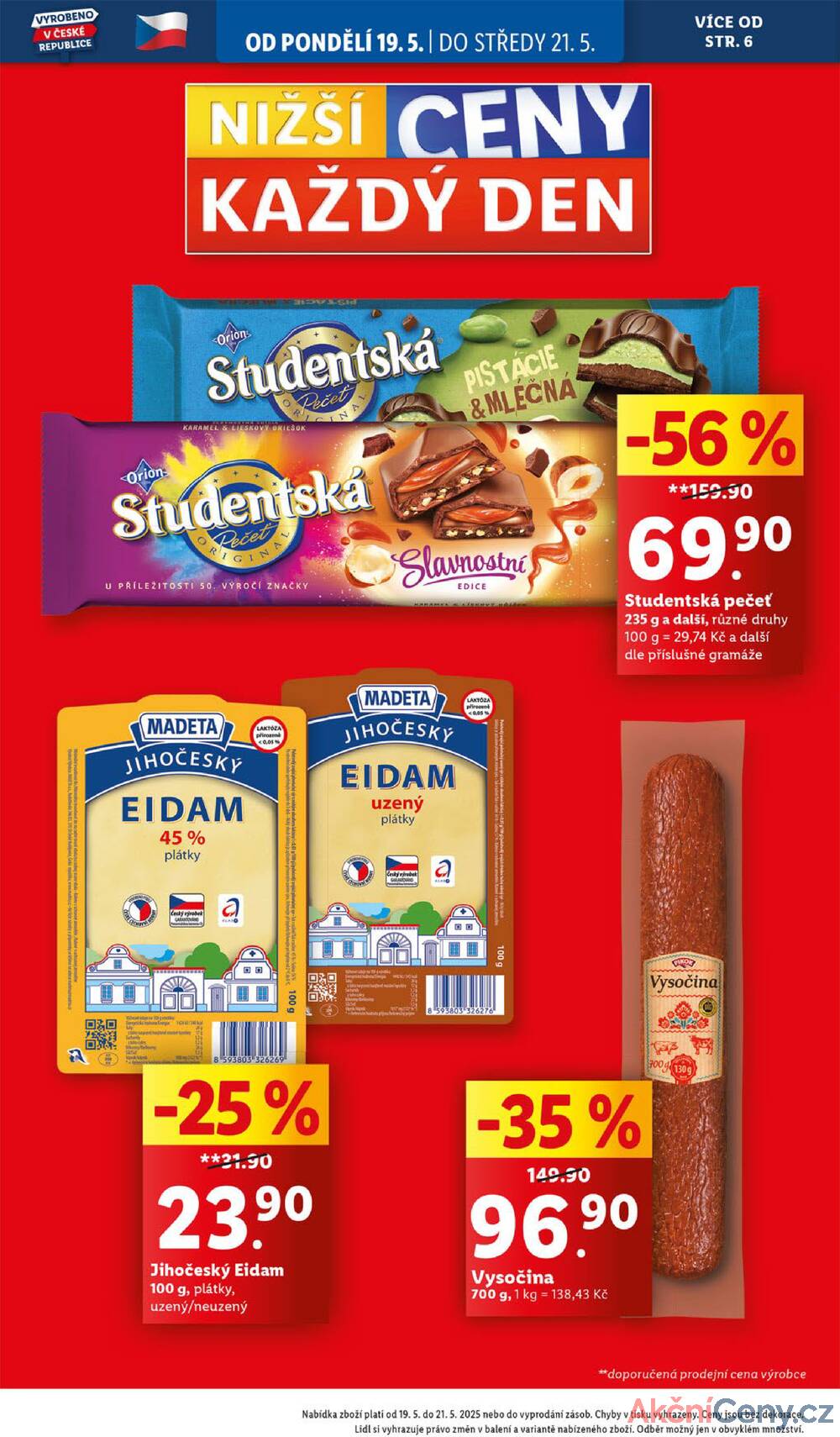 Leták Lidl - Lidl od 19.5. do 25.5.2025 - strana 2 Leták Lidl - Lidl od 19.5. do 25.5.2025 - strana 2