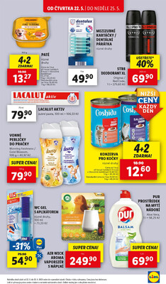 Lidl Čtvrtek od 22.5. do 25.5.2025