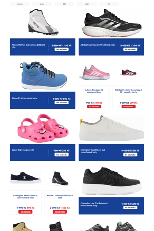 leták Intersport