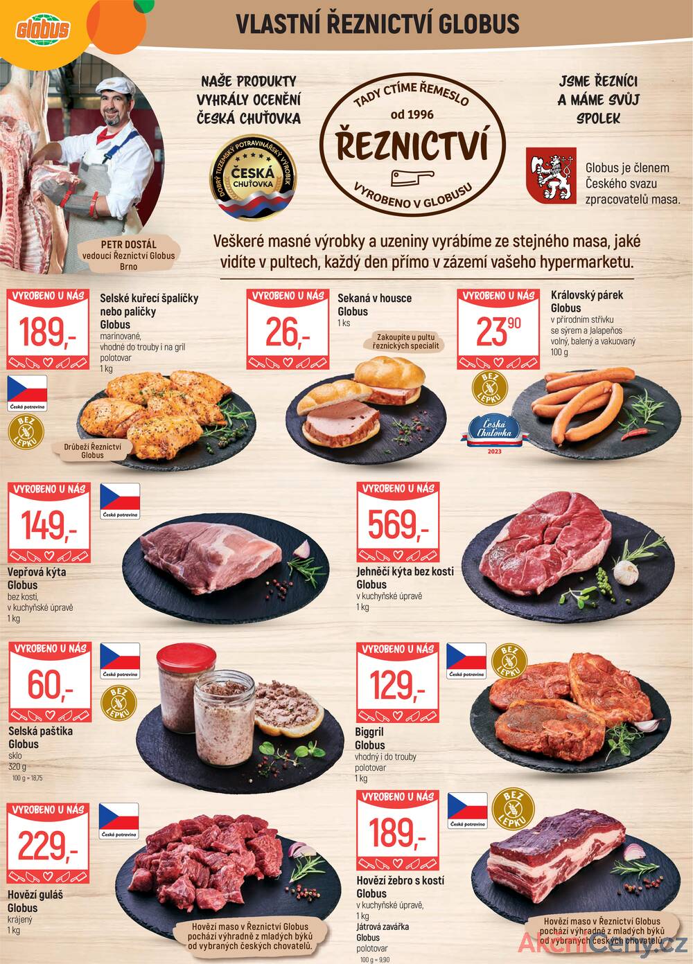 Leták Globus - Akční leták Globus 21.5. - 27.5.2025 - Globus Brno Ivanovice - strana 5