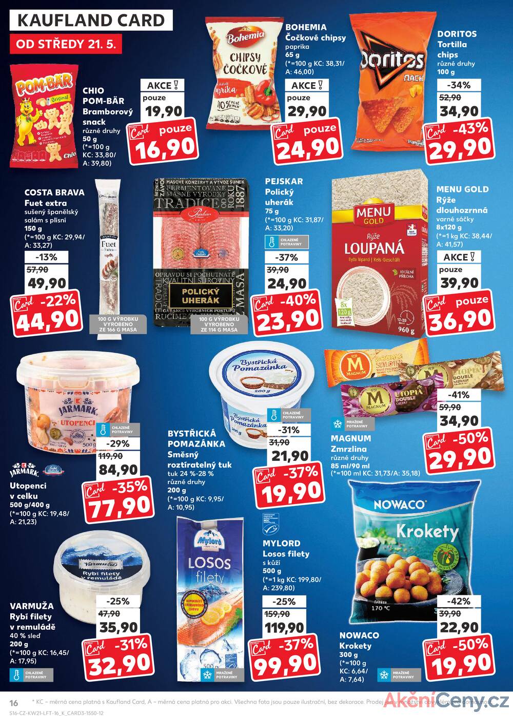 Leták Kaufland - Kaufland 21.5. - 27.5. - Kaufland - Prachatice - strana 16
