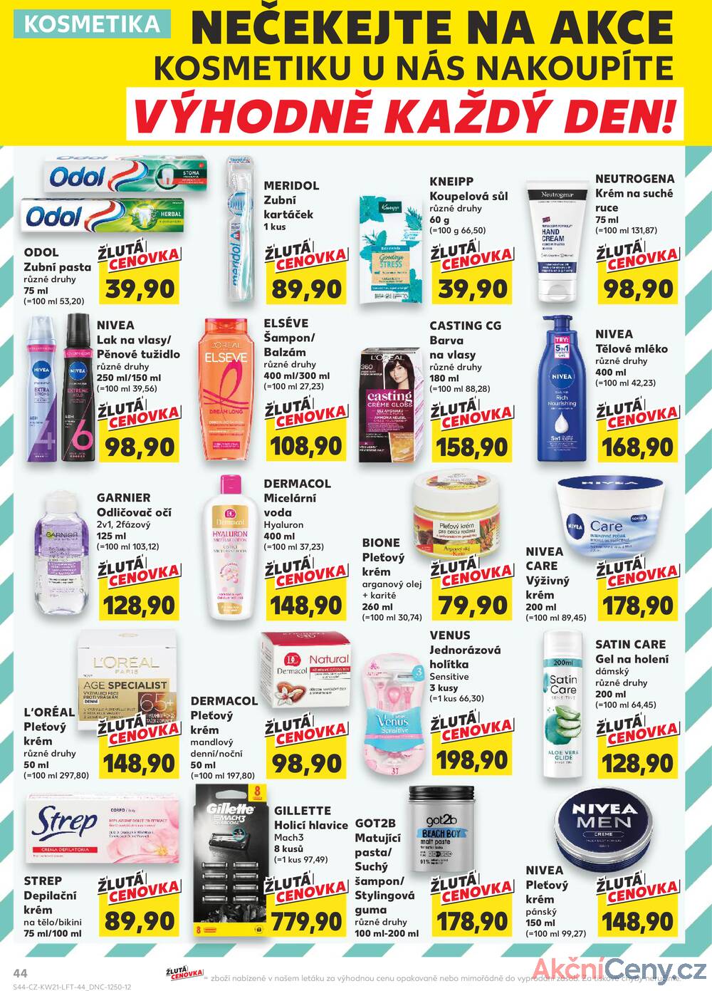 Leták Kaufland - Kaufland 21.5. - 27.5. - Kaufland - Louny - strana 44