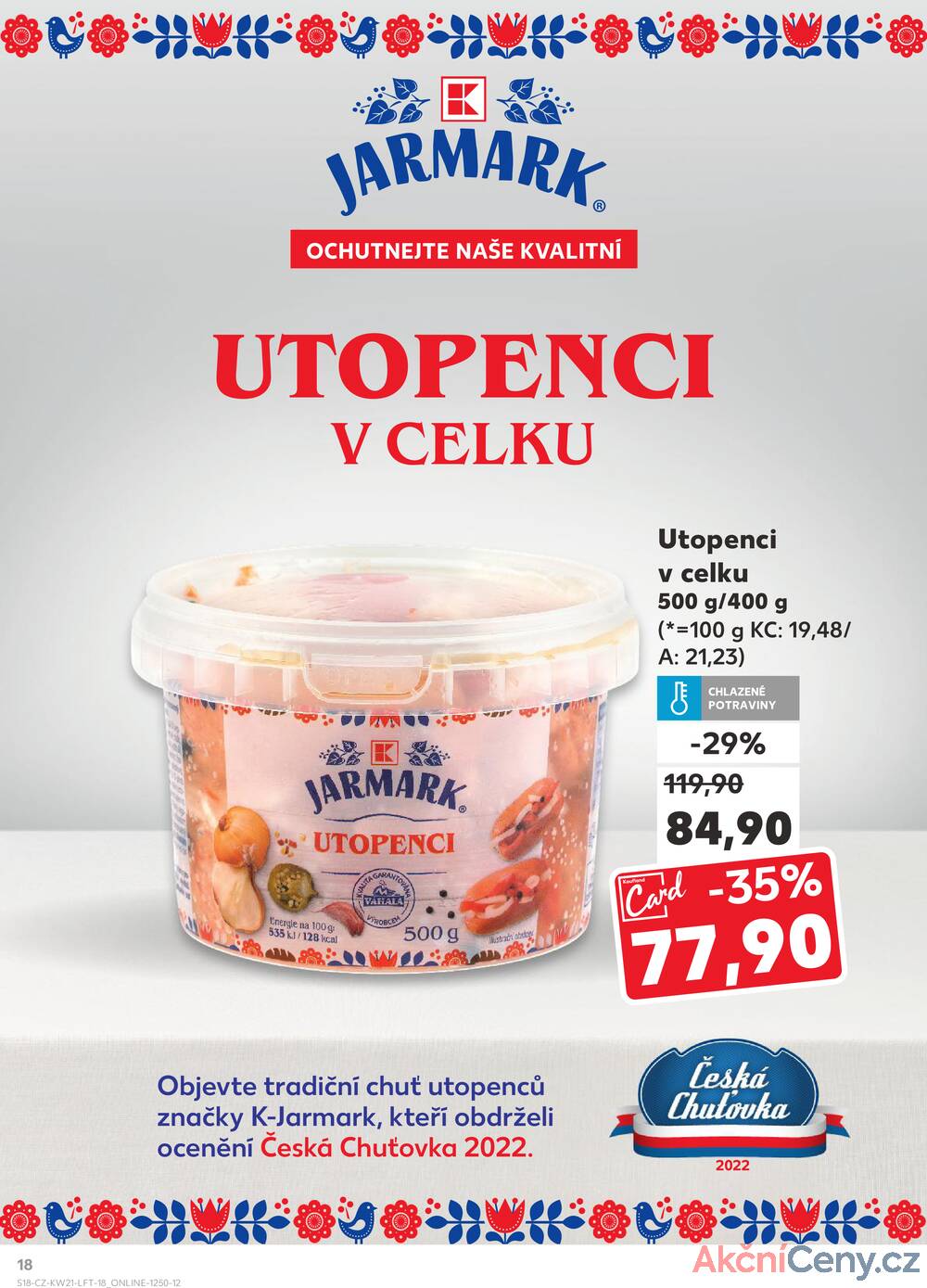 Leták Kaufland - Kaufland 21.5. - 27.5. - Kaufland - Strakonice - strana 18