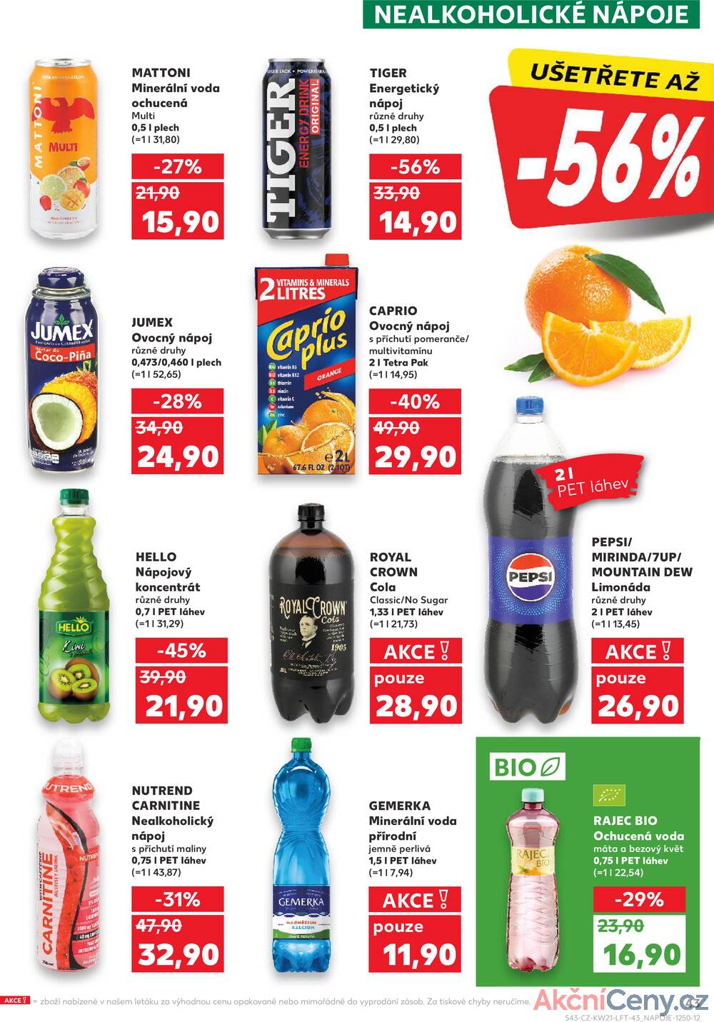 Leták Kaufland - Kaufland 21.5. - 27.5. - Kaufland - Litoměřice - strana 43