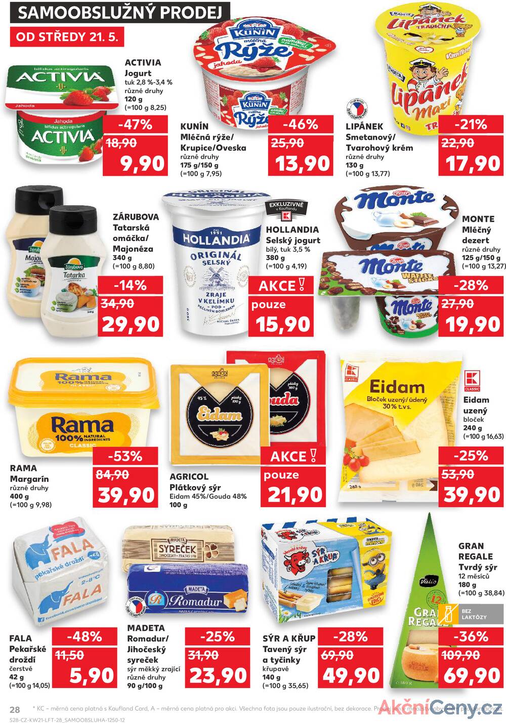 Leták Kaufland - Kaufland 21.5. - 27.5. - Kaufland - Zábřeh na Moravě - strana 28