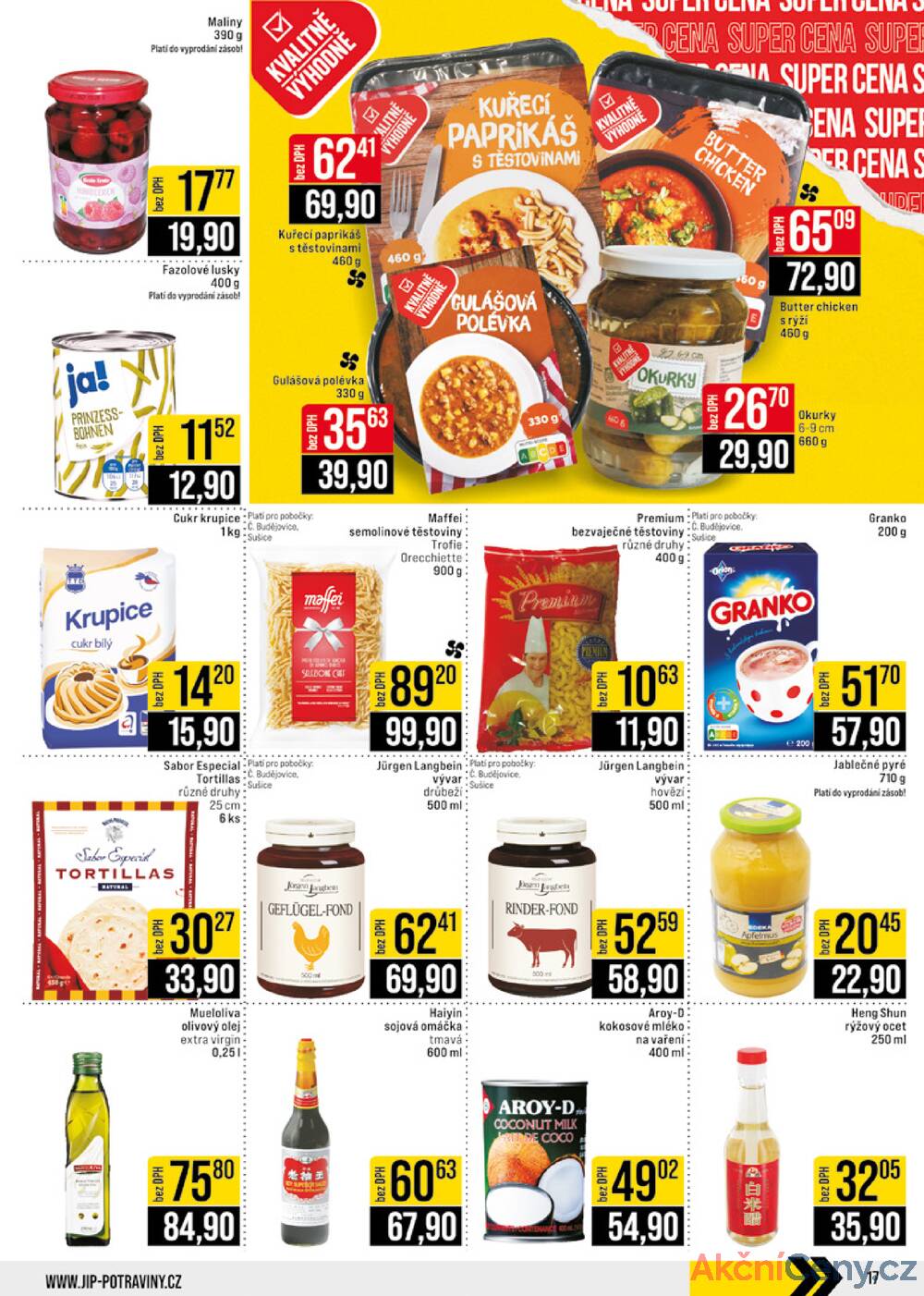 Leták JIP - JIP Cash & Carry České Budějovice, Most, Náchod, Polička, Sušice a Svoboda nad Úpou od 21.5. do 27.5.2025 - strana 17 Leták JIP - JIP Cash & Carry České Budějovice, Most, Náchod, Polička, Sušice a Svoboda nad Úpou od 21.5. do 27.5.2025 - strana 17