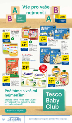 Tesco malé hypermarkety od 28.5. do 3.6.2025