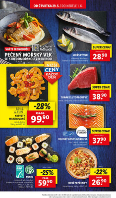 Lidl Čtvrtek od 26.5. do 1.6.2025