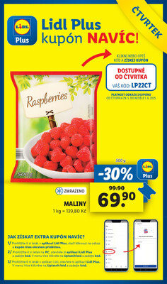 Lidl Čtvrtek od 26.5. do 1.6.2025