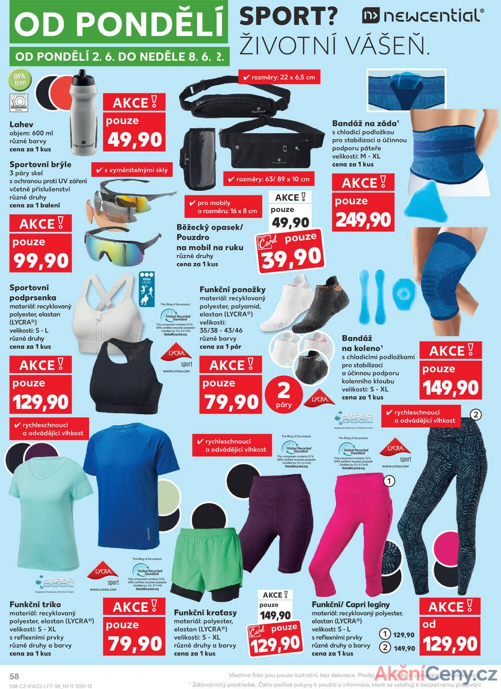 Leták Kaufland - Kaufland 28.5. - 3.6. - Kaufland České Budějovice II - Milady Horákové - strana 58