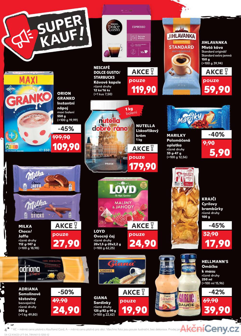 Leták Kaufland - Kaufland 28.5. - 3.6. - Kaufland - Brno - Slatina - strana 4