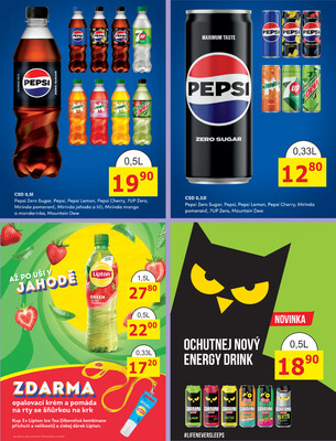 BENE Nápoje od 1.6. do 30.6.2025