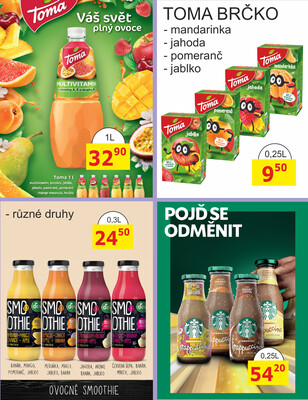 BENE Nápoje od 1.6. do 30.6.2025