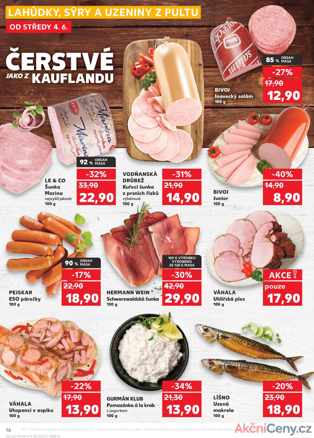 Leták Kaufland - Kaufland 4.6. - 10.6. - Kaufland - Jablonec nad Nisou (U Kostela) - strana 16