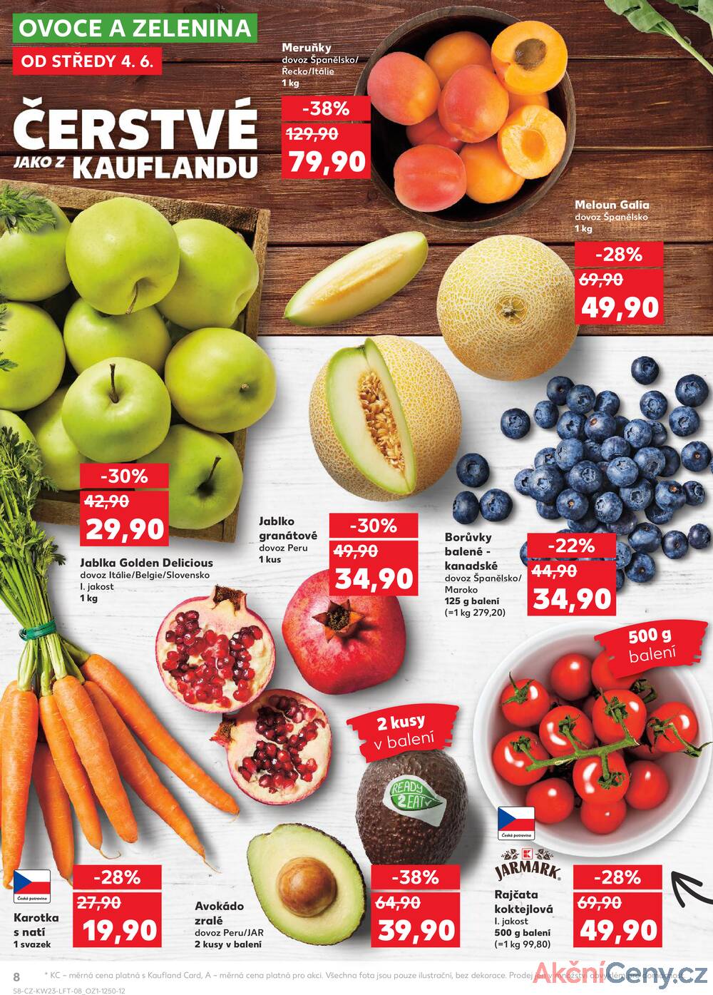 Leták Kaufland - Kaufland 4.6. - 10.6. - Kaufland - Lovosice (Siřejovická) - strana 8