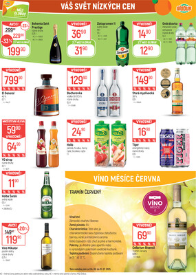 Akční leták Globus 4.6. - 10.6.2025 - Globus Praha - Centrum Černý Most