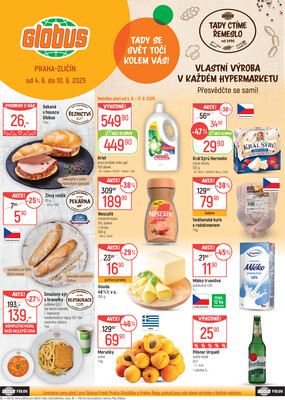 leták Globus
