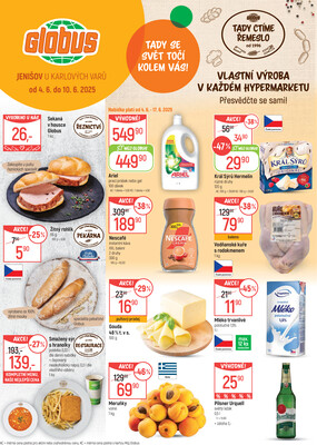 leták Globus