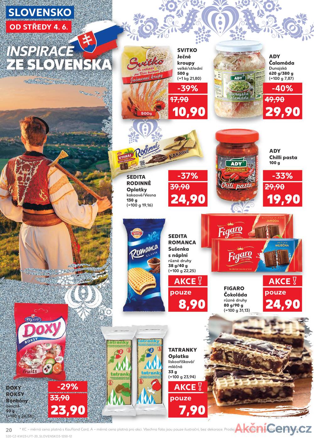 Leták Kaufland - Kaufland 4.6. - 10.6. - Kaufland - Plzeň (Sukova) - strana 20
