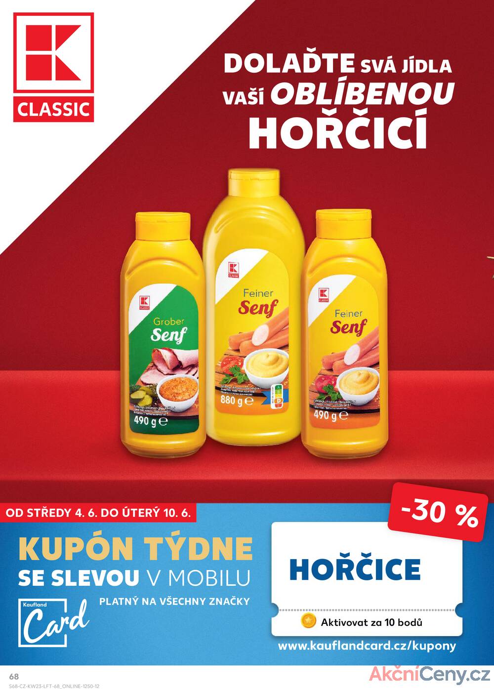 Leták Kaufland - Kaufland 4.6. - 10.6. - Kaufland - Plzeň (Sukova) - strana 68