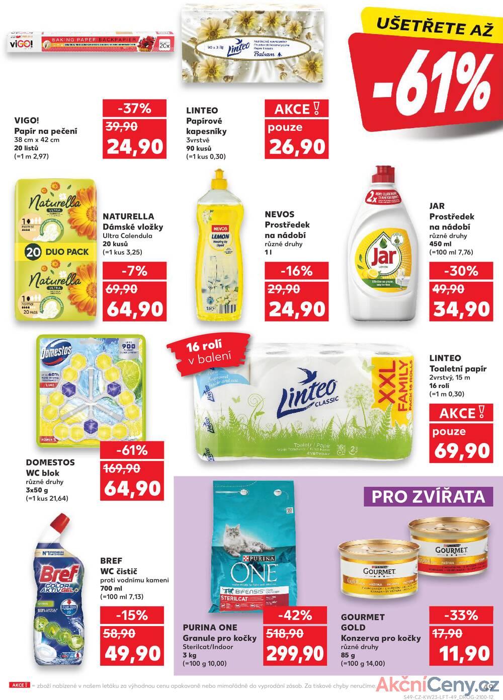Leták Kaufland - Kaufland 4.6. - 10.6. - Kaufland - Karlovy Vary - strana 49