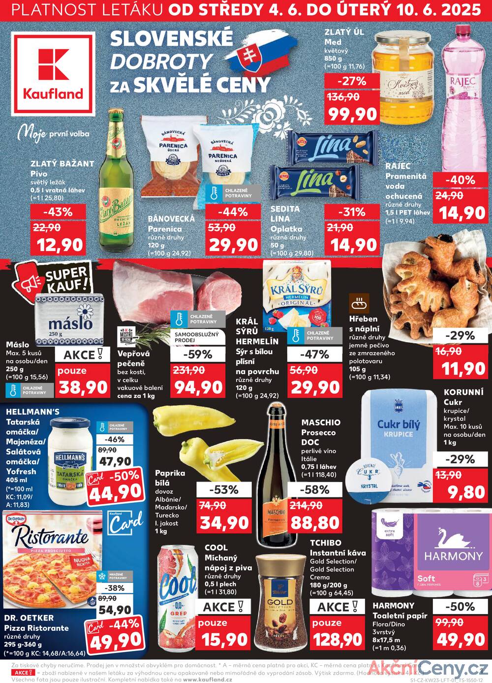Leták Kaufland - Kaufland 4.6. - 10.6. - Kaufland - Havlíčkův Brod - strana 1