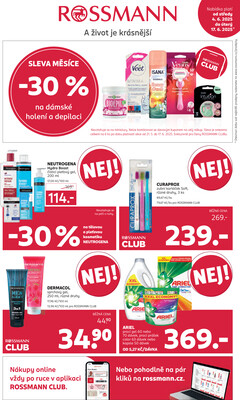 ROSSMANN : 2 letáky