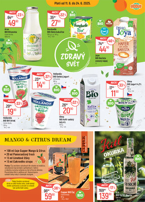 Akční leták Globus 11.6. - 17.6.2025 - Globus Praha - Zličín