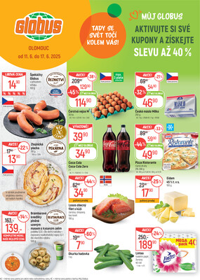 leták Globus