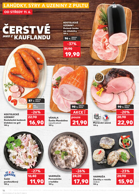 Kaufland 11.6. - 17.6. - Kaufland - Rokycany